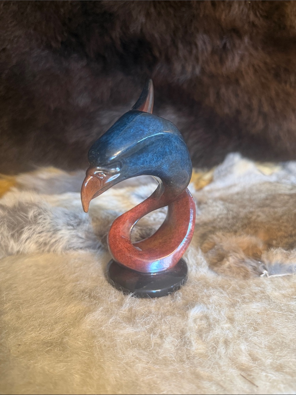 Imago Eagle Sculpture by Stephen Herrero 2007 Supernal (BK3)